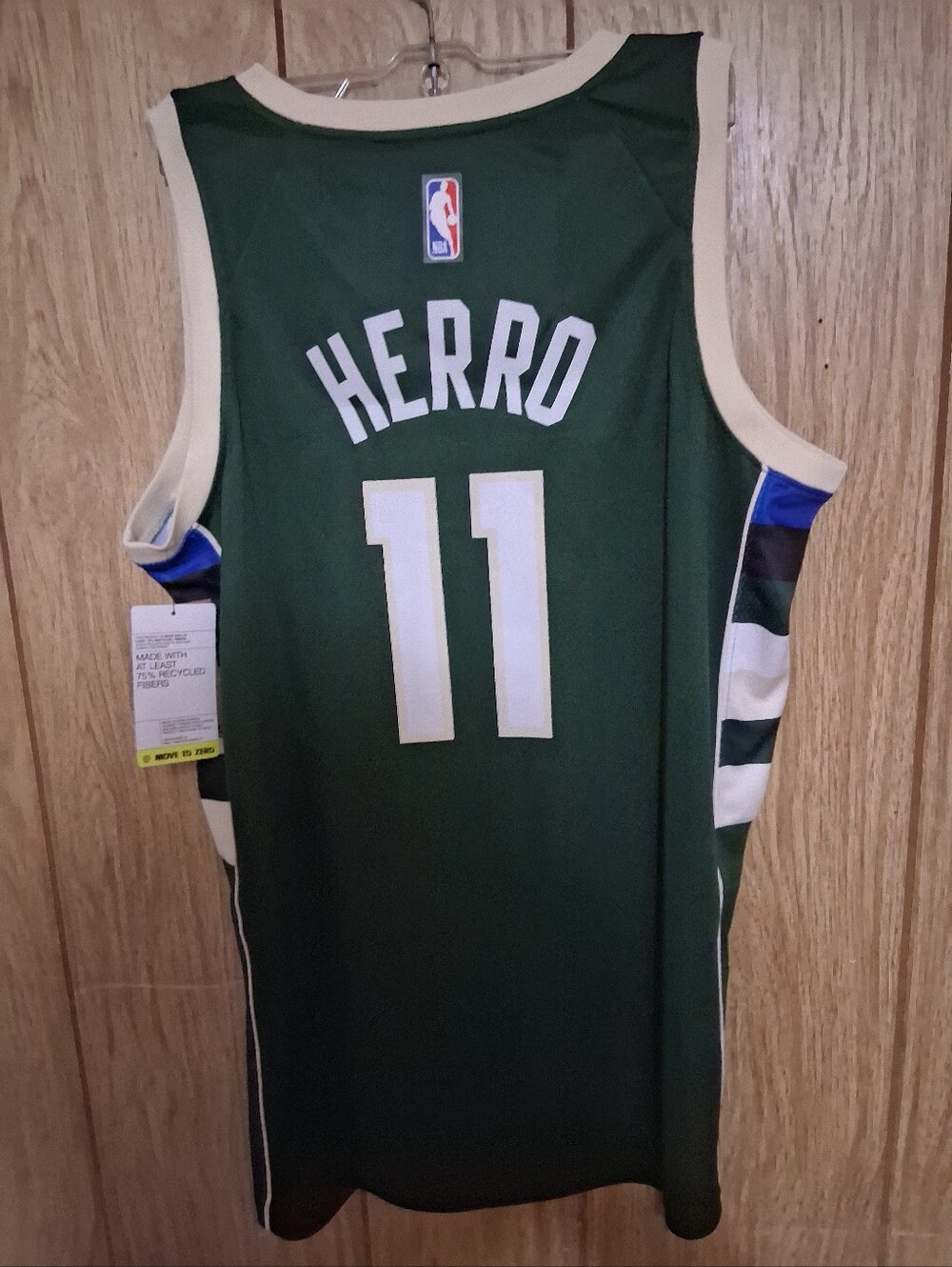 Mystery Sports Card With Tyler Herro Milwaukee Bucks Icon Large Jersey